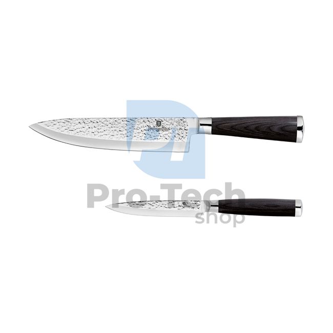 2-delni komplet kuhinjskih nožev BLACK WOOD 20635