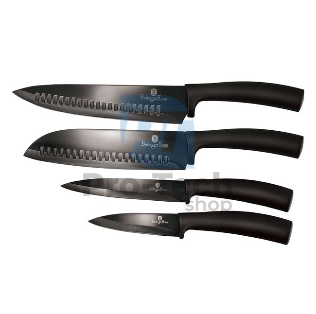 4-delni komplet kuhinjskih nožev iz nerjavečega jekla BLACK 20367