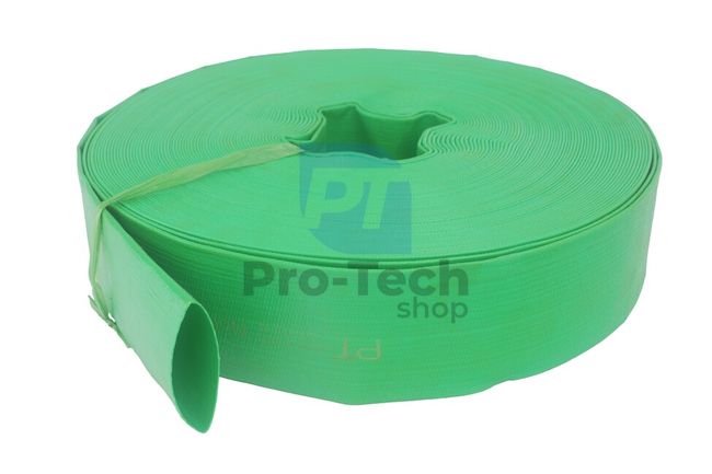 Ploščata cev brez vonja PVC 2" 50m 2 BAR Pro-Tech GARDEN 04720