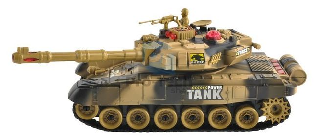 Bojni tank z daljinskim upravljalnikom - komplet 2 kosov 74008
