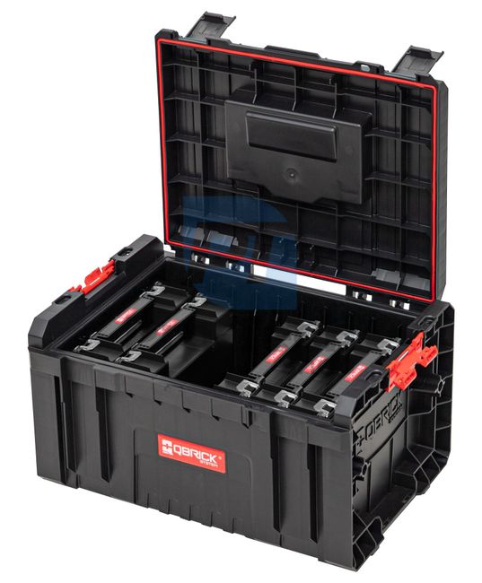 Škatla za orodje QS Toolbox PRO + 5 x QS TWO Organizer Multi 16478