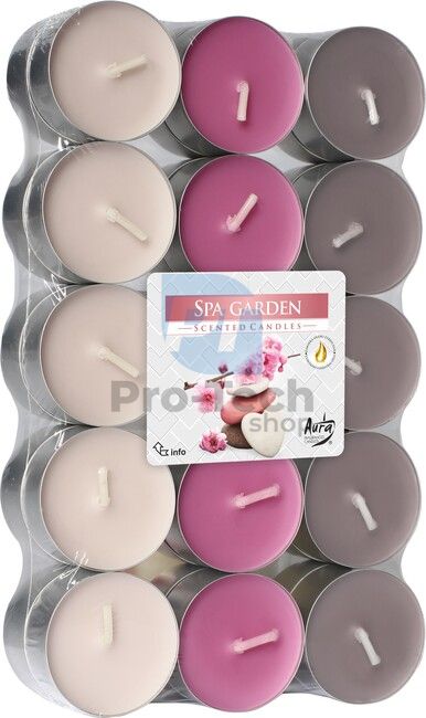 Čajne svečke Spa Garden Linteo Satin AROMA 30 kosov 30474