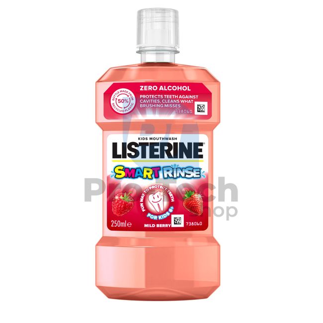 Listerine Smart Rinse Berry ustna voda 250ml 30576