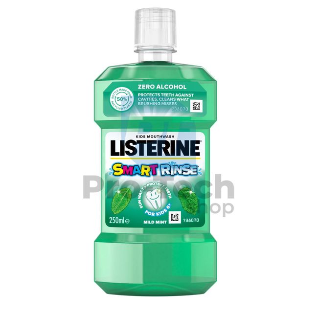 Listerine Smart Rinse Mint ustna voda 250ml 30577