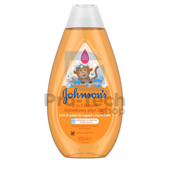 Johnson's Baby gel za prhanje in pena za kopanje 2v1 500ml 30516