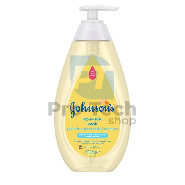 Johnson's Baby gel za prhanje in šampon 2v1 500ml 30523