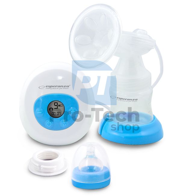 Električna prsna črpalka za dojenje BEBITA, modra 72599