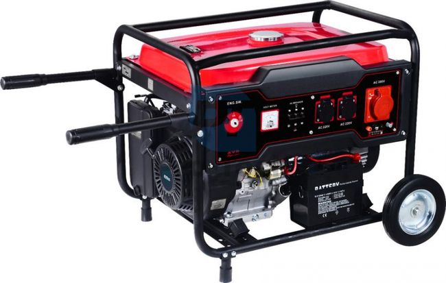 Generator 6500W 230/400V z el. zagonom in AVR (generator) 14411
