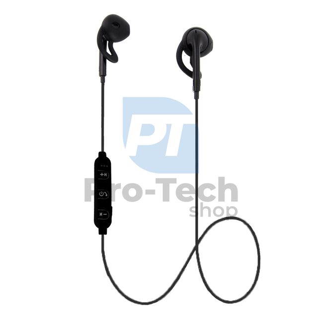 Bluetooth slušalke, športne, črne 72803