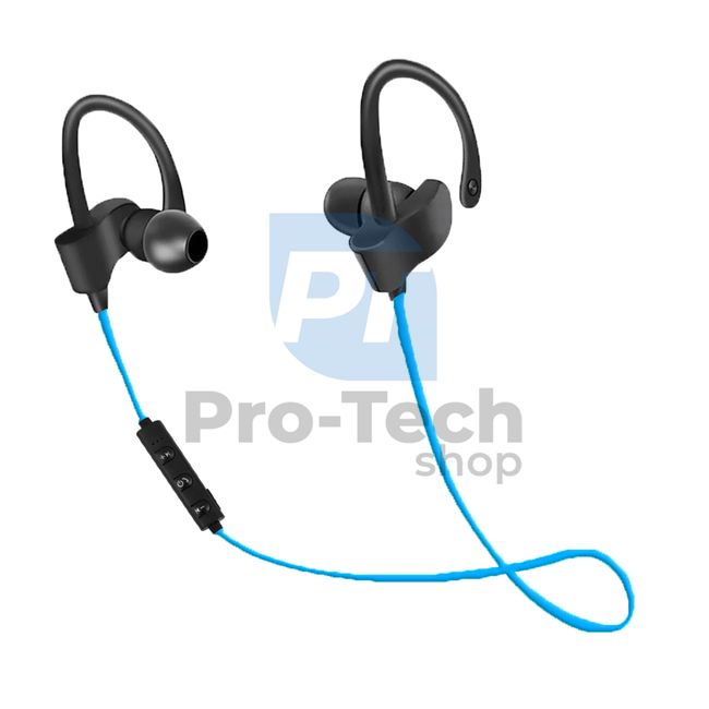 Bluetooth slušalke, športne, črno-modre 72805