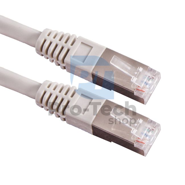 Kabel FTP Cat. 6 Patchcord RJ45, 0,25 m, siv 72482