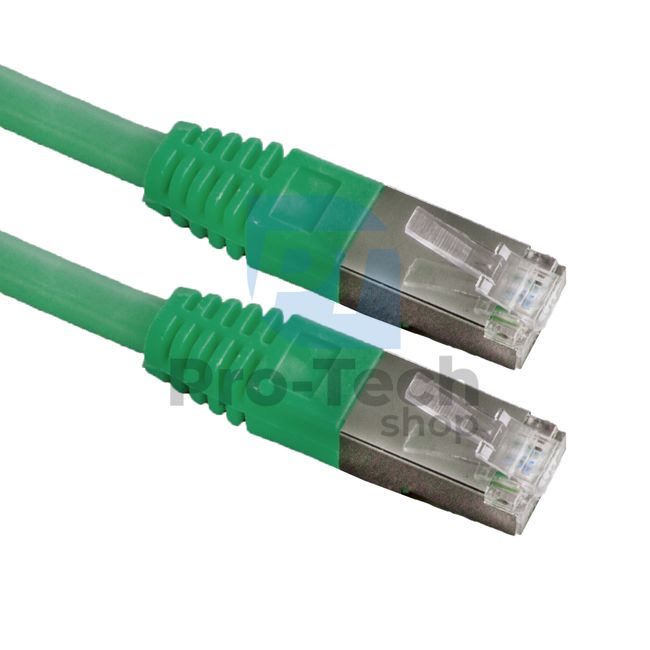 Kabel FTP Cat. 6 Patchcord RJ45, 0,25 m, zelen 72483