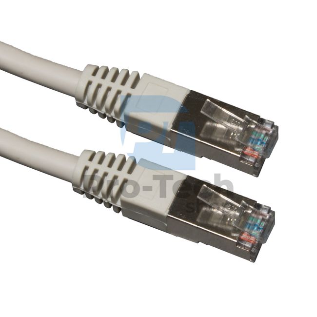 Kabel FTP Cat. 6 Patchcord RJ45, 10 m, siv 72512