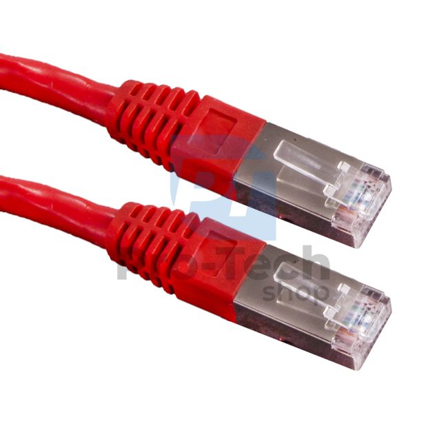 Kabel FTP Cat. 6 Patchcord RJ45, 1m, rdeč 72497