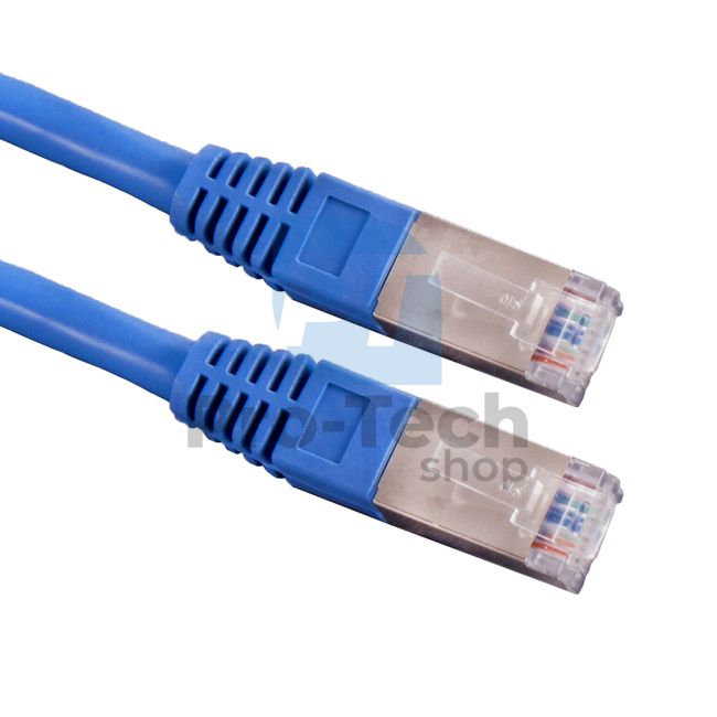 Kabel FTP Cat. 6 Patchcord RJ45, 1m, modri 72493