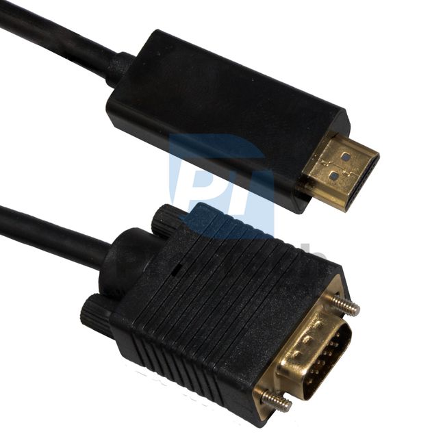 Kabel HDMI - VGA D-SUB s pretvornikom signala 1 m 72358