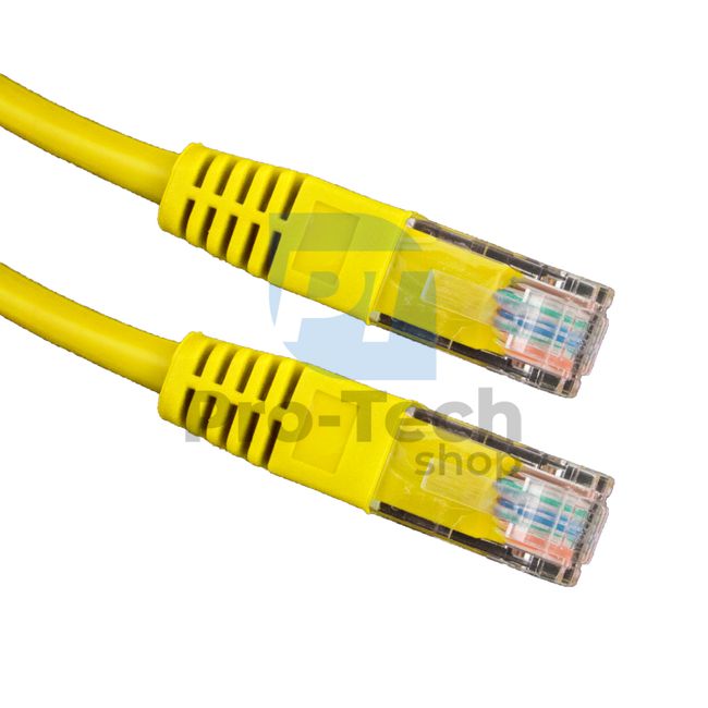 Kabel UTP Cat. 6 Patchcord RJ45, 0,5 m, rumena 72480