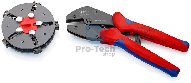 Klešče za stiskanje MultiCrimp® 250 mm s 5 profili za stiskanje KNIPEX 13447