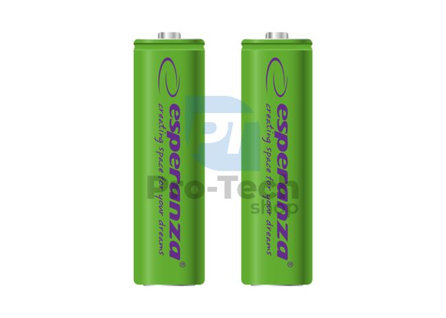Polnilna baterija NI-MH AA 2000mAh 2 kosa, zelena 73326