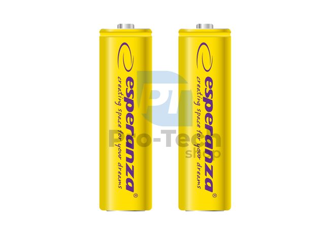 Polnilna baterija NI-MH AA 2000mAh 2 kosa, rumena 73329