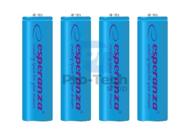 Polnilna baterija NI-MH AA 2000mAh 4 kosi, modra 73330