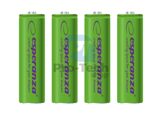 Polnilna baterija NI-MH AA 2000mAh 4 kosi, zelena 73331