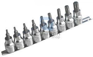 Nasadni ključi 1/2" torx T20-T60 9 kosov 02348