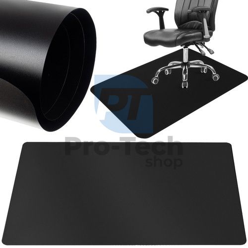 Zaščitna podloga za stol 90x130cm RUHHY - črna 74782