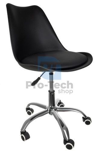 Vrtljivi pisarniški stol - črn 74832