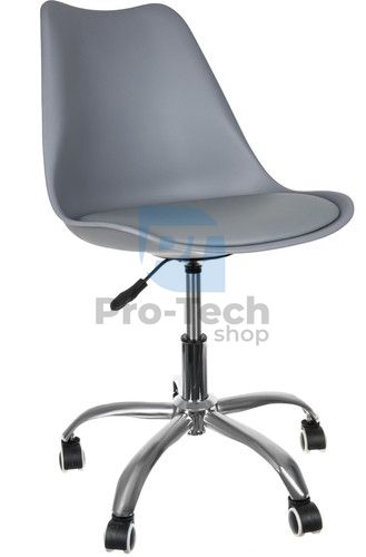 Vrtljivi pisarniški stol - siv 74834