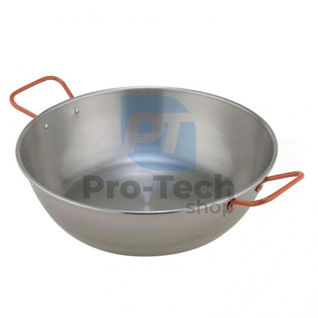 Wok ponev iz poliranega jekla Paella 55cm 53062