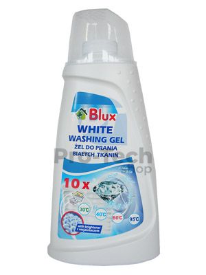 Gel za pranje belega perila z merilno skodelico Blux 1000ml 30200