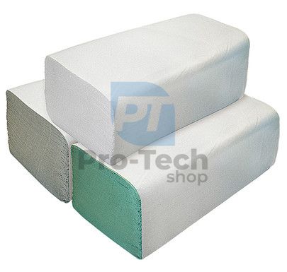 1-slojne industrijske papirnate brisače zelene EKONOMY Linteo 5000 kosov - 20 pakiranj 30485