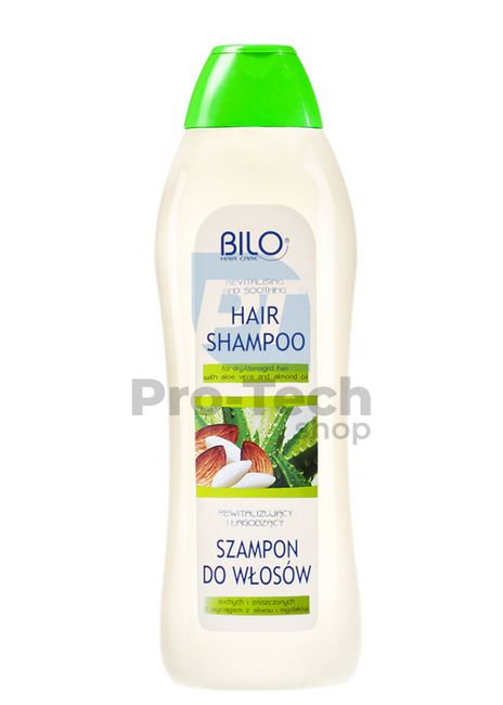 Šampon za lase z izvlečkom aloe vere in mandljevim oljem BiLo 1000ml 30095