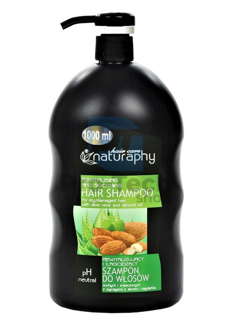 Šampon za lase z izvlečkom aloe vere in mandljevim oljem Naturaphy 1000ml 30088