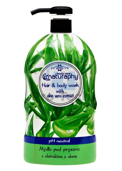 Gel za prhanje in šampon 2v1 z izvlečkom aloe vere Naturaphy 1000ml 30036