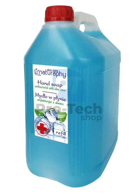 Antibakterijsko tekoče milo aloe vera Naturaphy 5000ml 30337