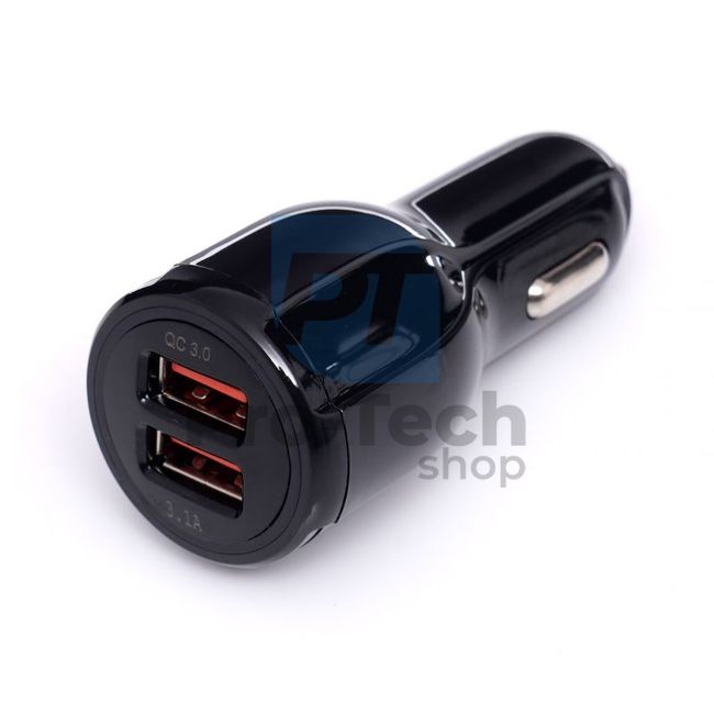 Avtomobilski adapter USB QUICK CHARGE 2xUSB 3,1A 16757