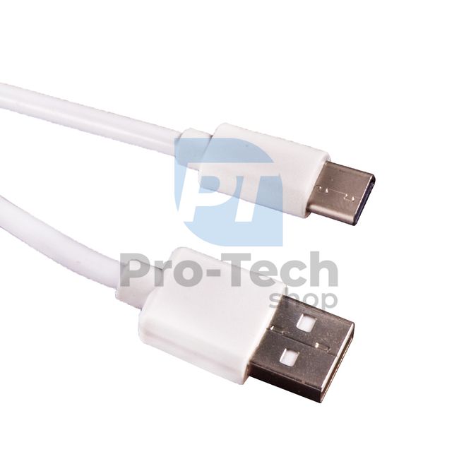 Kabel USB-C 2.0, 2 m, bel 72382