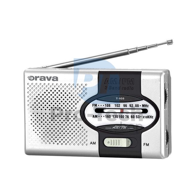 Žepni radio AM/FM Orava 73534