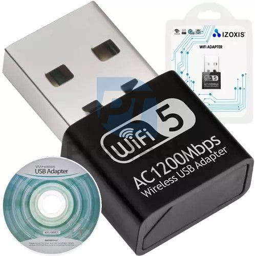 Wi-Fi adapter za USB 1200Mbps Izoxis 19181 75550