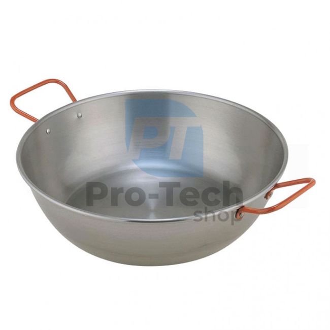 Wok ponev iz poliranega jekla Paella 28cm 53372