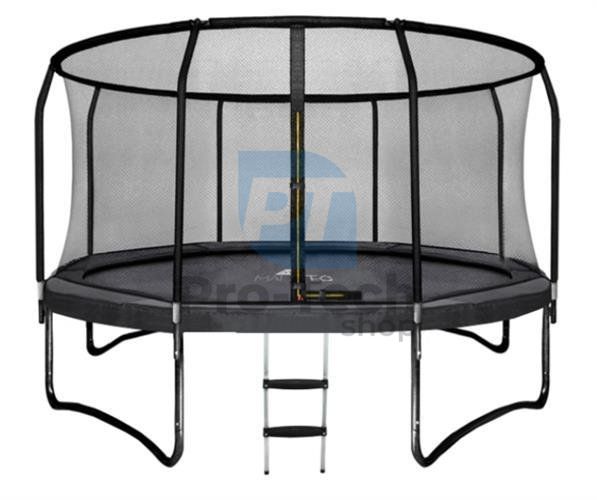 Vrtni trampolin 427cm HQ z notranjo mrežo 75572