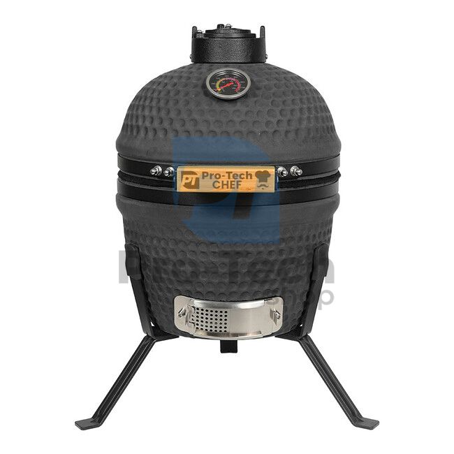 Vrtni keramični žar Kamado CL-13 črna mat Pro-Tech CHEF 40346