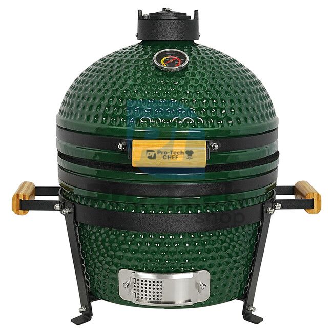 Vrtni keramični žar Kamado CL-16T zelen Pro-Tech CHEF 40348