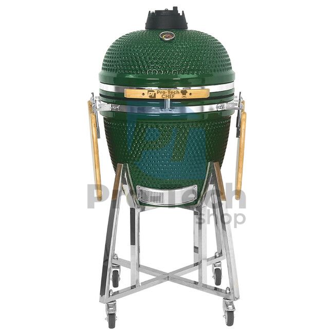 Vrtni keramični žar Kamado CL-21 zelen Pro-Tech CHEF 40396