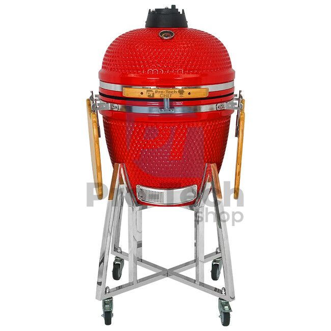 Vrtni keramični žar Kamado CL-21 rdeč Pro-Tech CHEF 40393